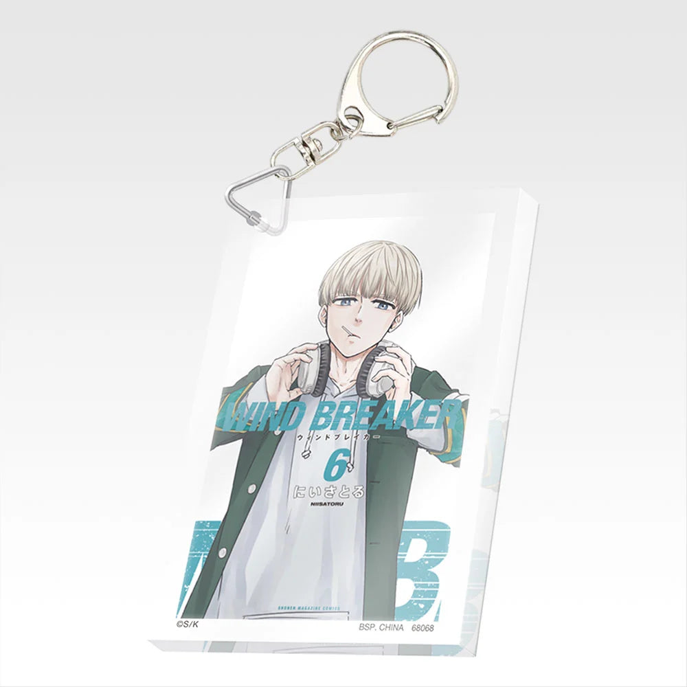Ichiban Kuji Wind Breaker 5th Anniversary of the Original Work - F Prize Paperback Acrylic Keychain Complete Set of 22 Types