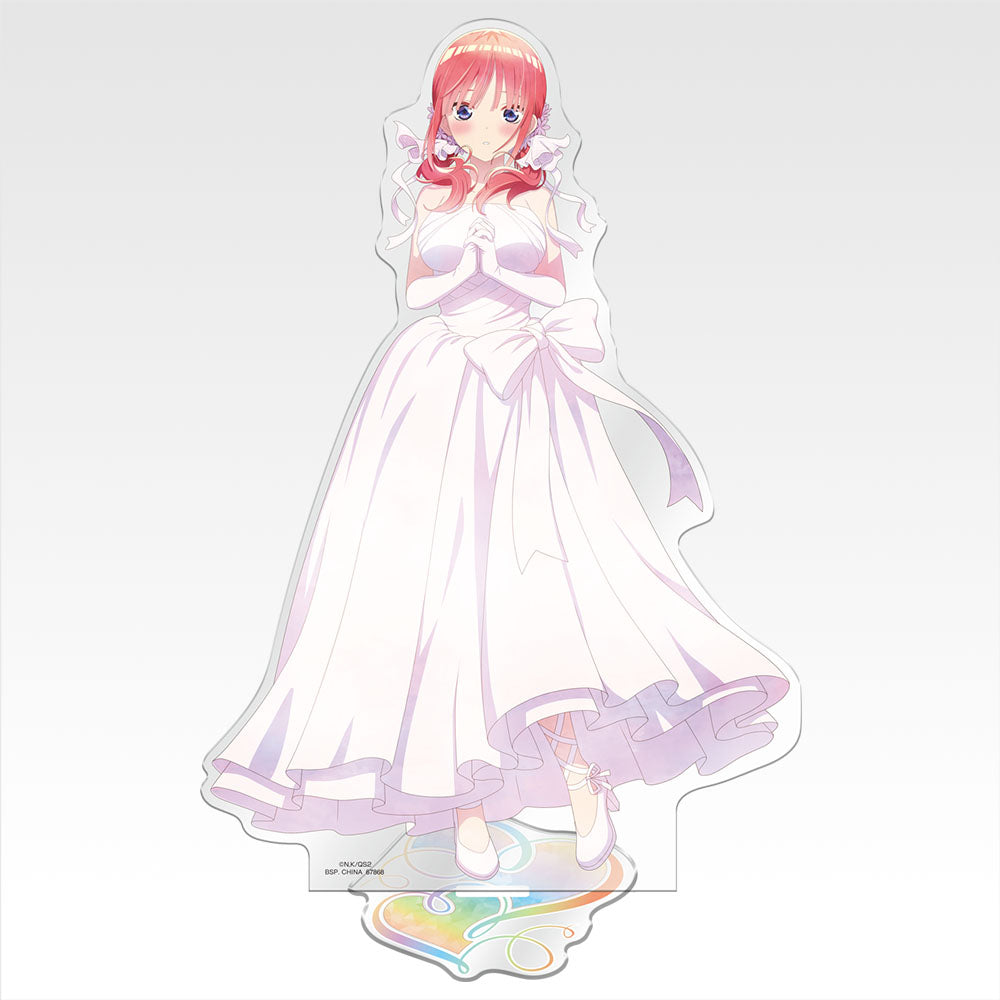 Ichiban Kuji the Quintessential Quintuplets With Love from the Quintuplets - F Prize Big Acrylic Stand Wedding Illustration