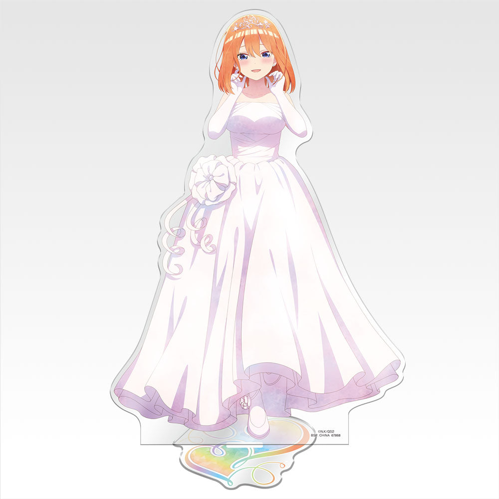 Ichiban Kuji the Quintessential Quintuplets With Love from the Quintuplets - F Prize Big Acrylic Stand Wedding Illustration