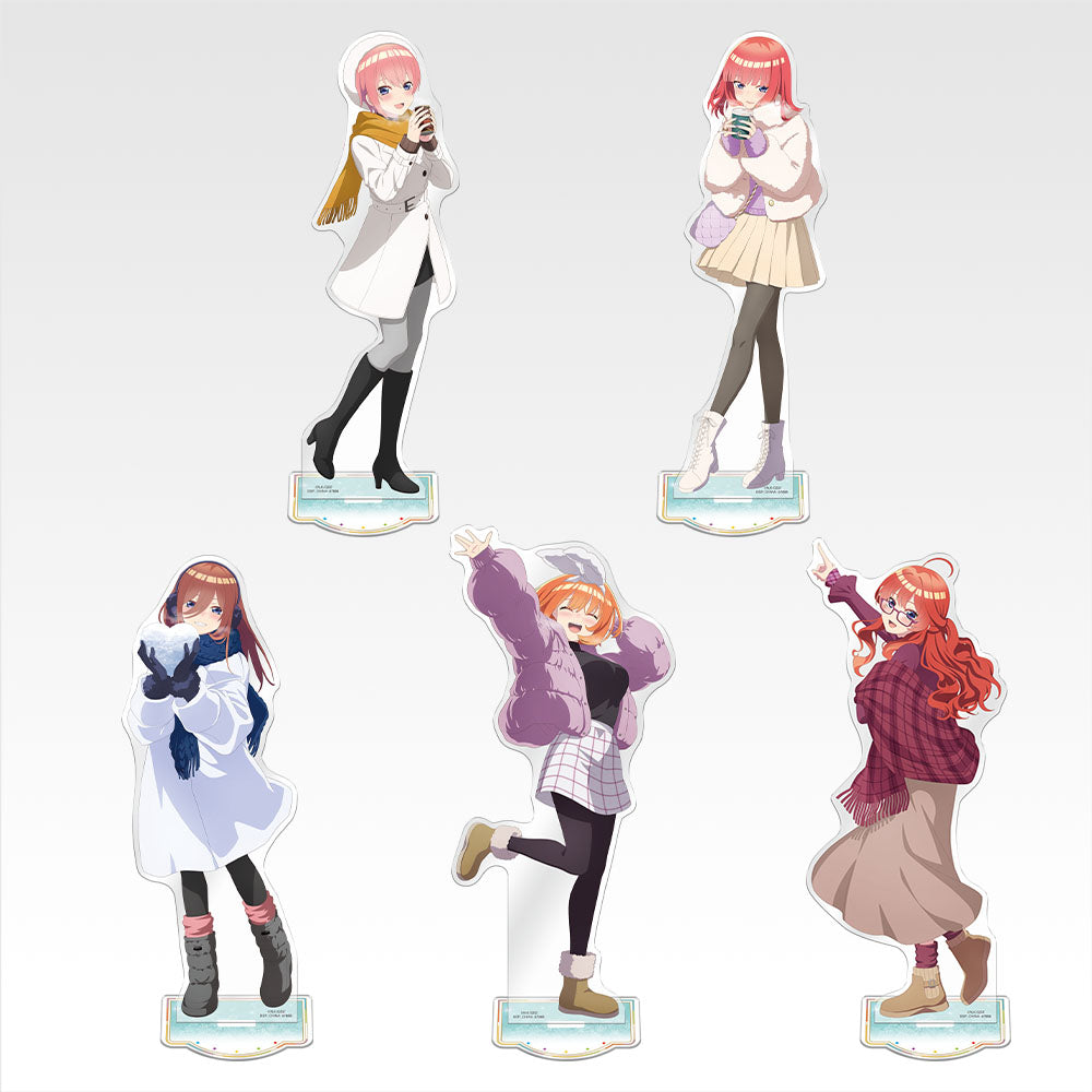 Ichiban Kuji the Quintessential Quintuplets With Love from the Quintuplets - G Prize Big Acrylic Stand Warmth Illustration