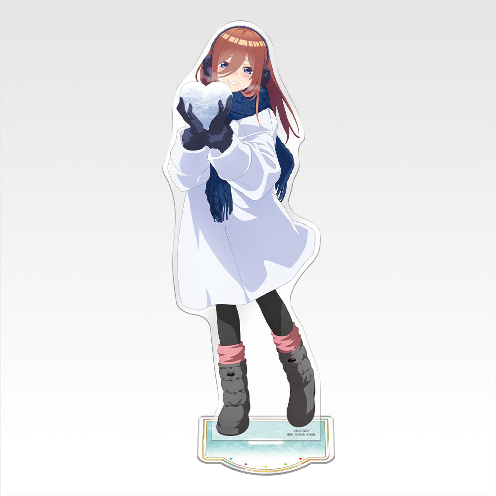 Ichiban Kuji the Quintessential Quintuplets With Love from the Quintuplets - G Prize Big Acrylic Stand Warmth Illustration