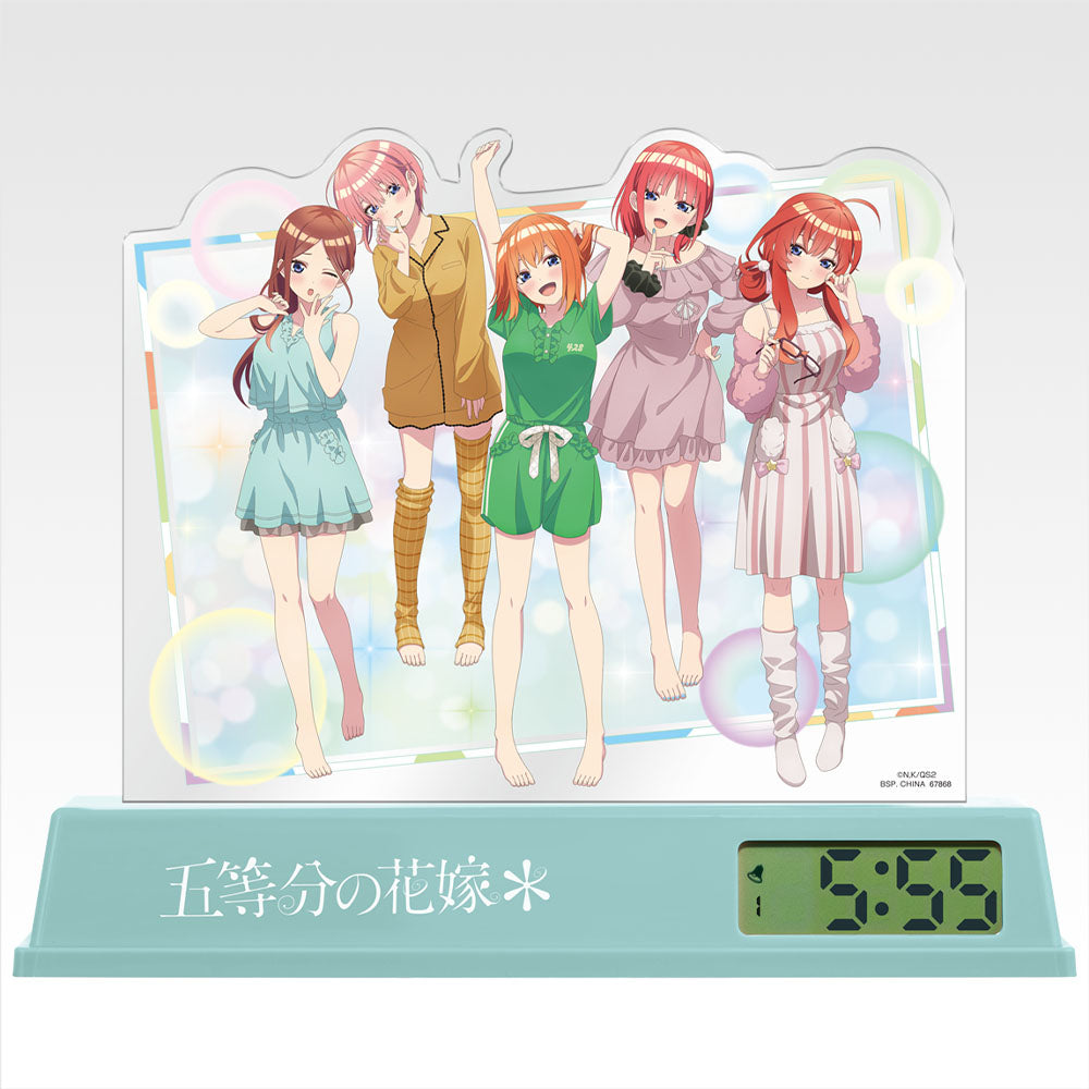 Ichiban Kuji the Quintessential Quintuplets With Love from the Quintuplets - Last One Prize Alarm Clock