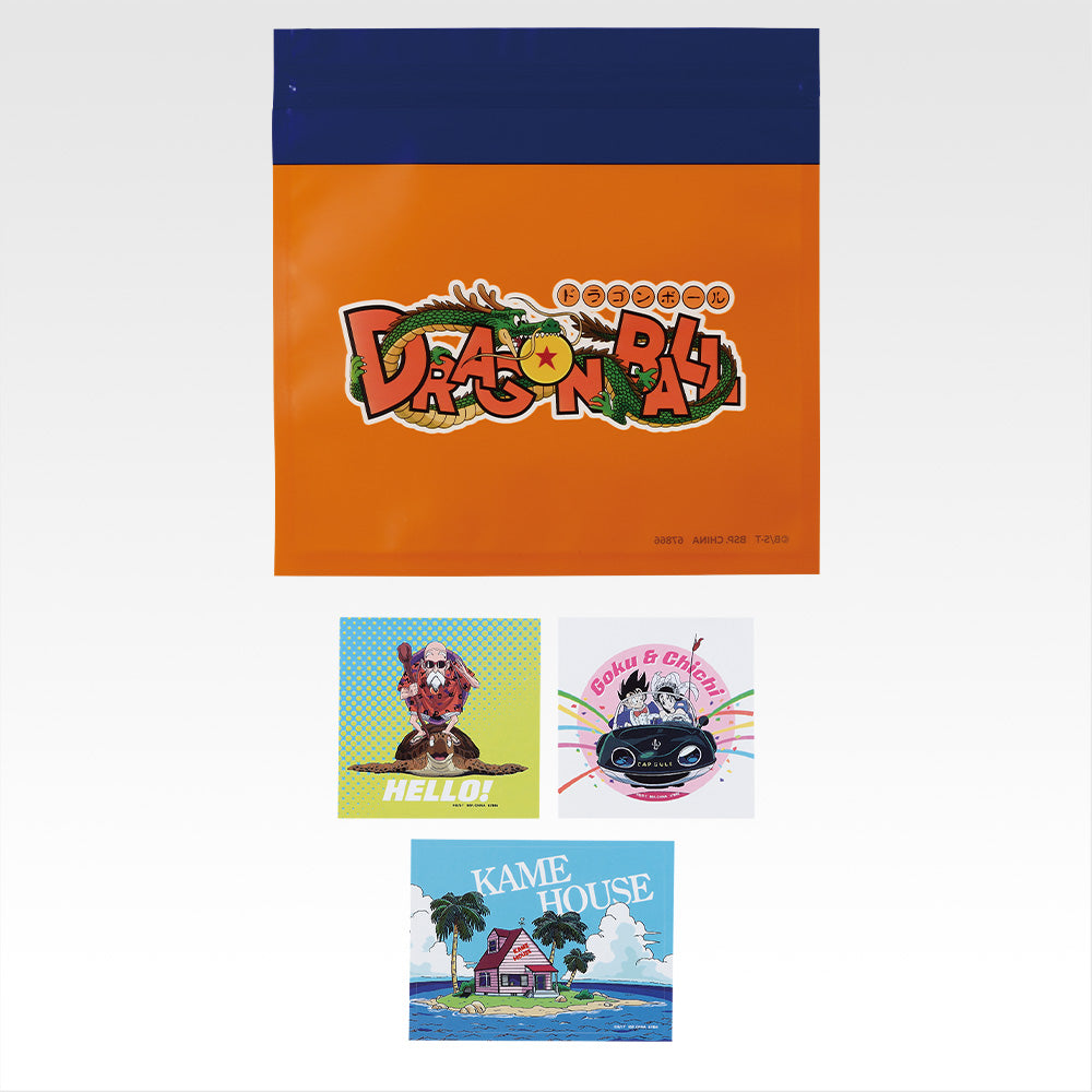 Ichiban Kuji Dragon Ball Snap Collection 2 - I Prize Zipper Bag & Sticker Set (8 Types)