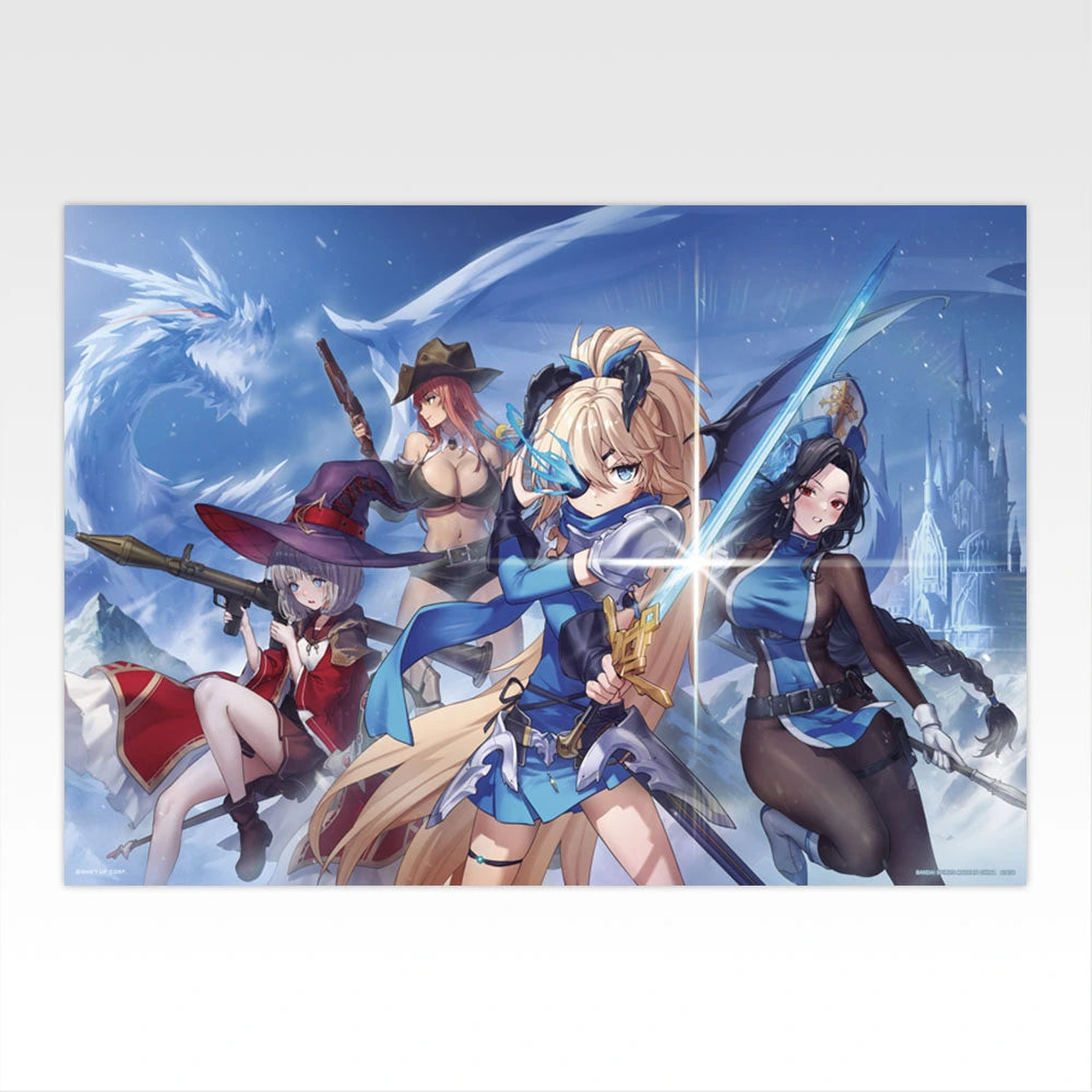 Ichiban Kuji Goddess of Victory: Nikke Chapter 6 - F Prize Clear Poster (8 Types)