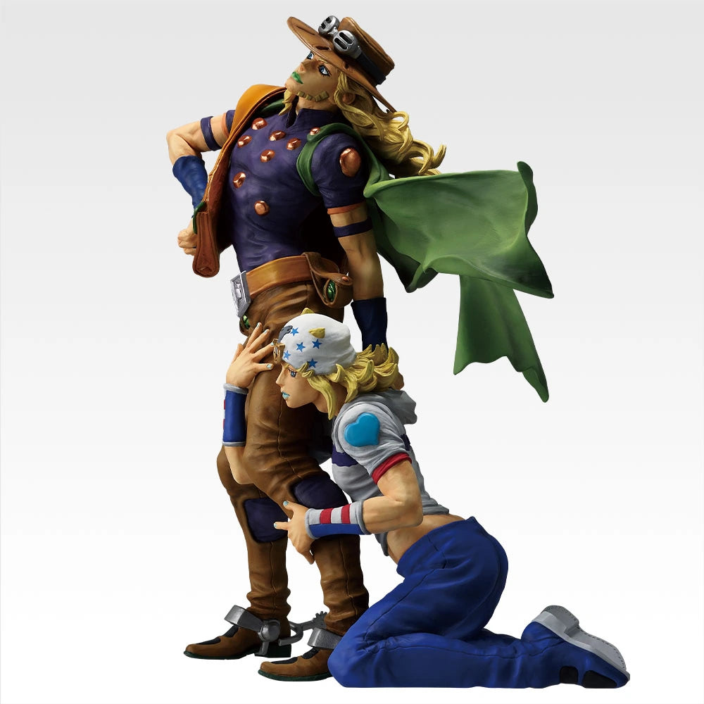 Ichiban Kuji JoJo's Bizarre Adventure The Gathering Of STARS - Last One Prize Johny Joestar & Gyro Zeppeli Masterlise Plus Figure