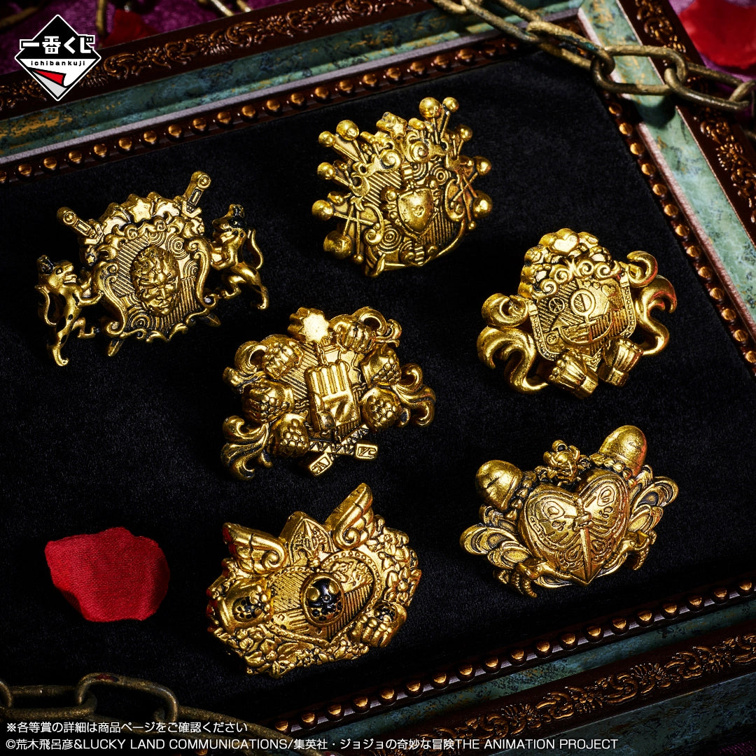 JOJO ゴールドチャームセット ジョジョの奇妙な冒険 イヤーカフコレクション | GOODS | 「ジョジョの