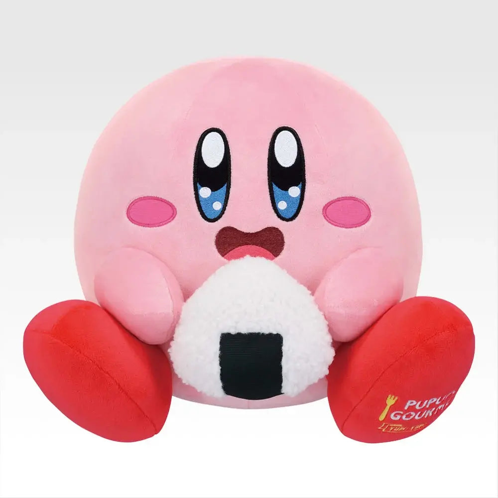 Ichiban Kuji Kirby Pupupu Gourmet - A Prize Hungry Kirby Plush Toy