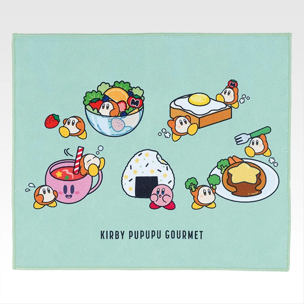 Ichiban Kuji Kirby Pupupu Gourmet - G Prize Mogumogu Towel Collection Complete Set of 6 Types