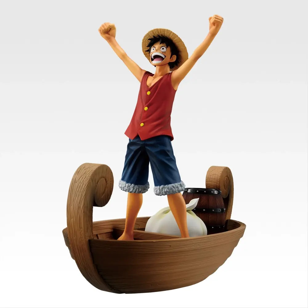 Ichiban Kuji One Piece Monkey D. Luffy Memories Of Adventure And The Voyage To The Future - C Prize Monkey D. Luffy I'm Gonna Be The Pirate King! Revible Moment