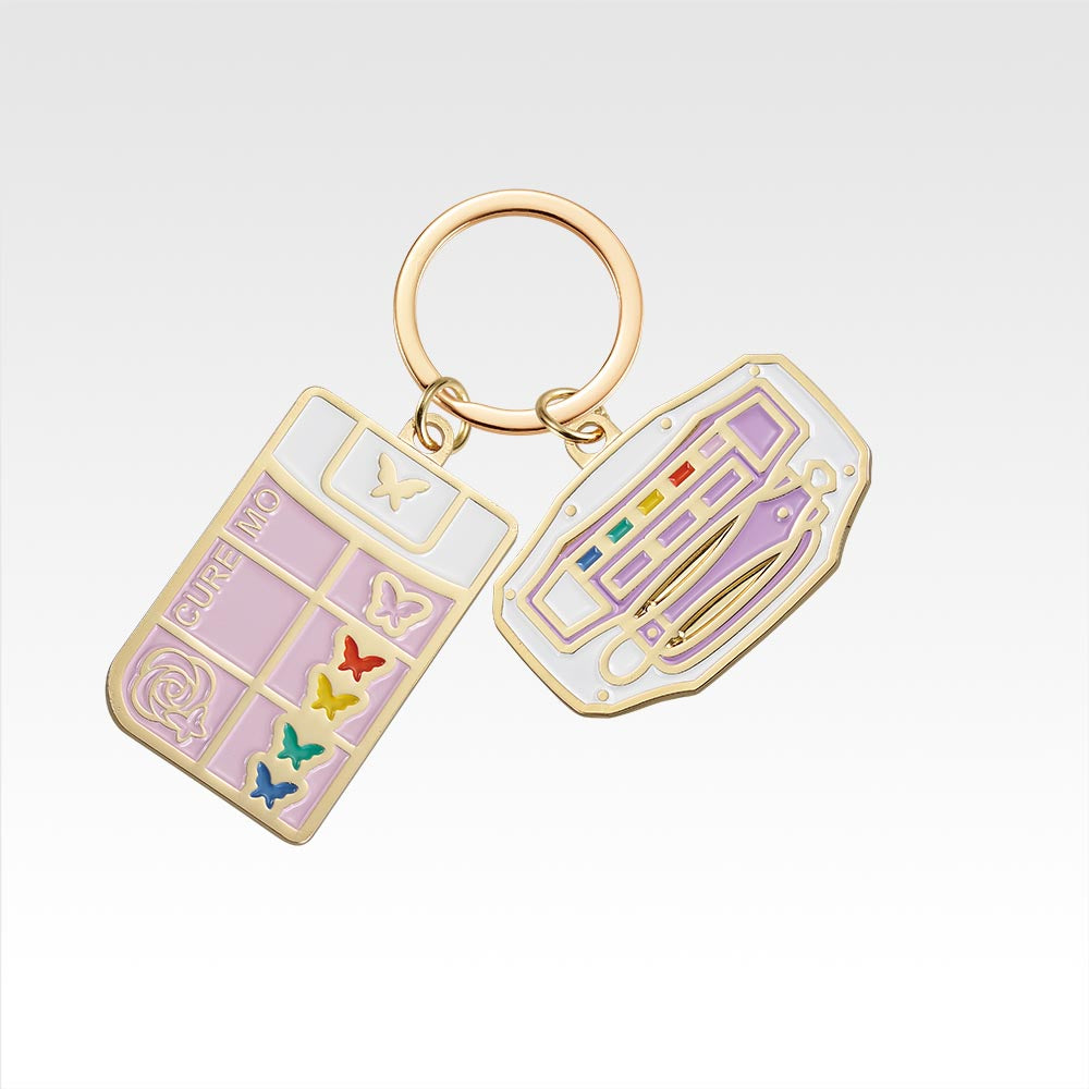 Ichiban Kuji Pretty Cure Precure Forever Hearts! - F Prize Metal Charm Complete Set of 5 Types