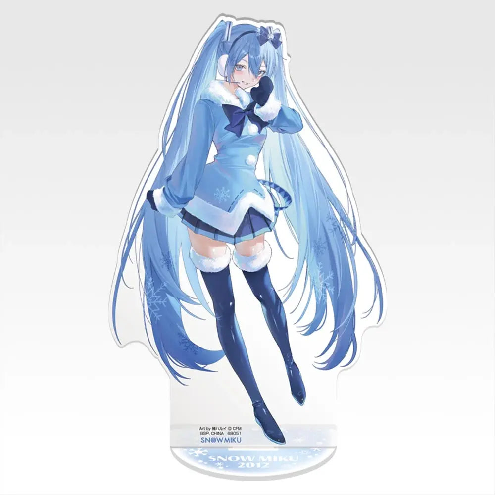 Ichiban Kuji Snow Miku All Stars - B to Q Prizes 2011 To 2026 Big Acrylic Stands (16 Types)