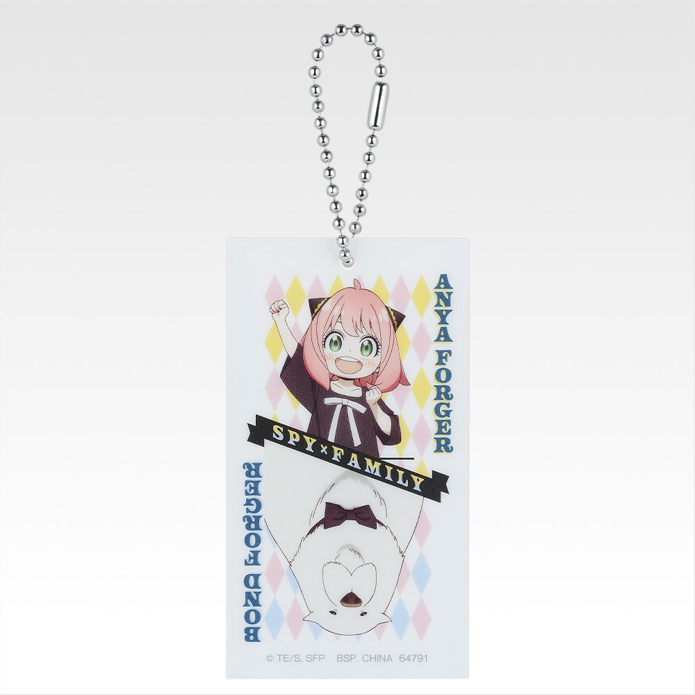 Ichiban Kuji Spy × Family Thanks for Being You - H Prize Acrylic Charm Complete Set of 7 Types