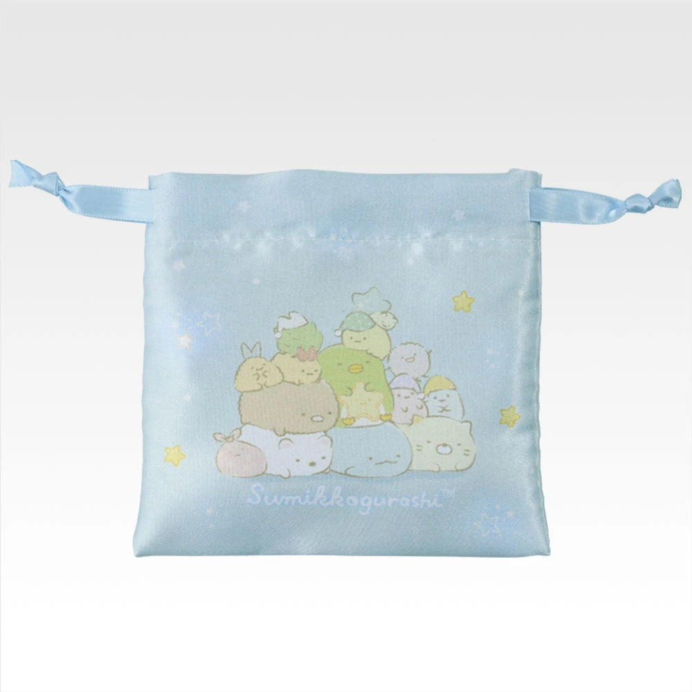 Ichiban Kuji Sumikko Gurashi A Night's Break with Sumikko - H Prize Drawstring Bags Collection Complete Set of 6 Types