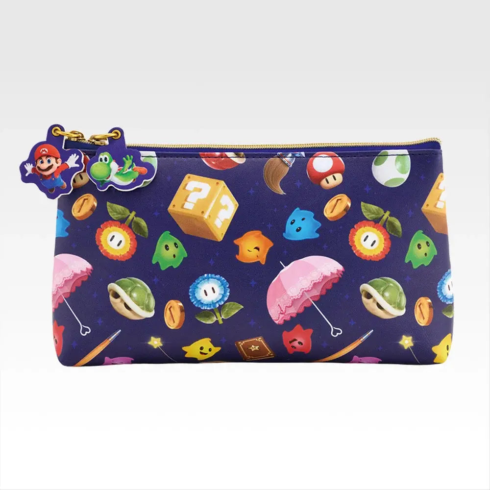 Ichiban Kuji The Super Mario Galaxy Movie - D Prize Slide Zipper Pouch