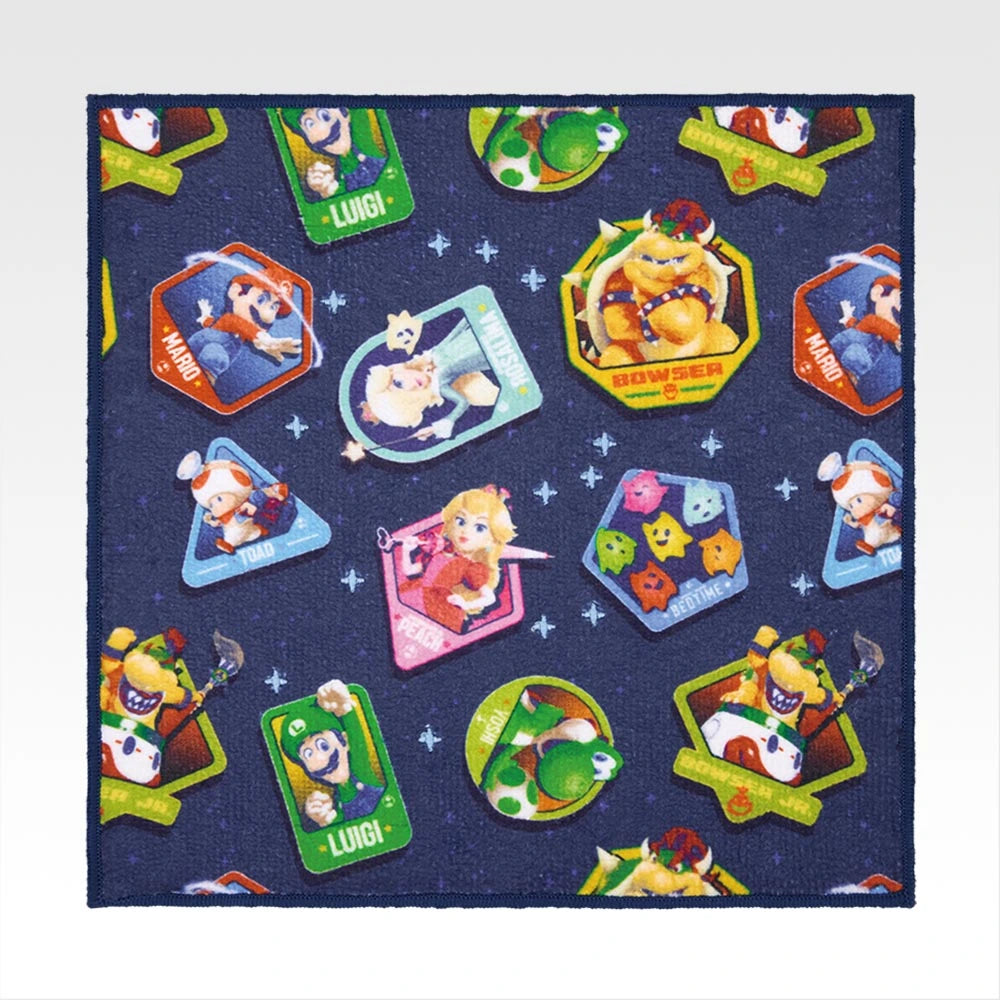 Ichiban Kuji The Super Mario Galaxy Movie - F Prize Hand Towel Complete Set of 6 Types
