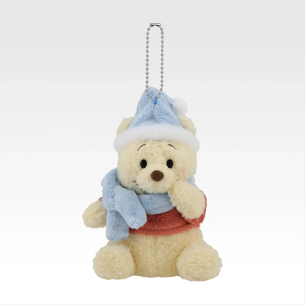 Ichiban Kuji Winnie the Pooh Cozy Winter Days - C Prize Winnie the Pooh Warm Stuffed Animal Mascot