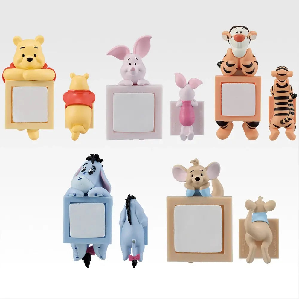 Ichiban Kuji Winnie the Pooh Cozy Winter Days - F Prize Chirarin Friends Mini Figures Complete Set of 5 Types