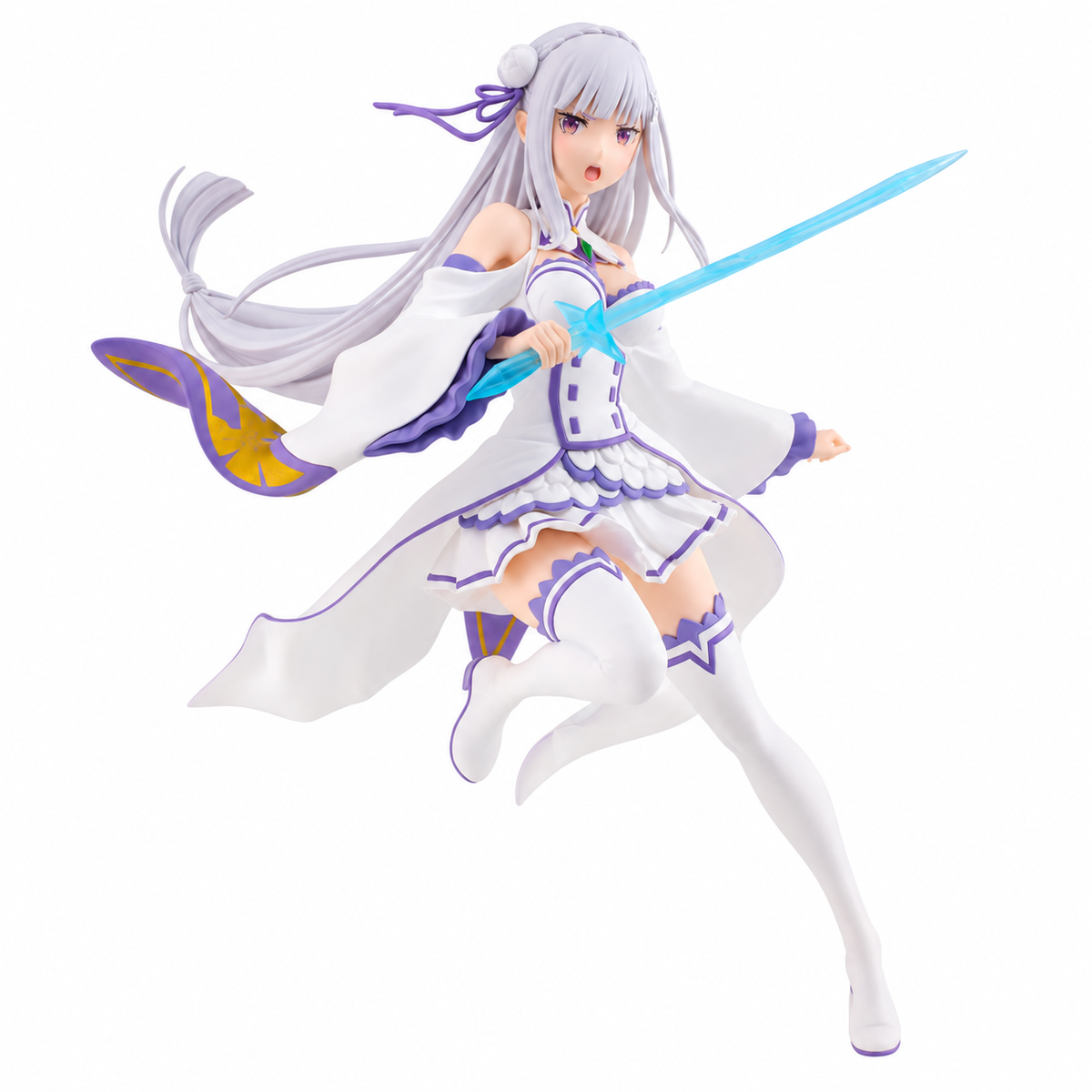 Re:Zero Starting Life in Another World Royal Candidate and Knight Figure - Emilia Emilia's Camp