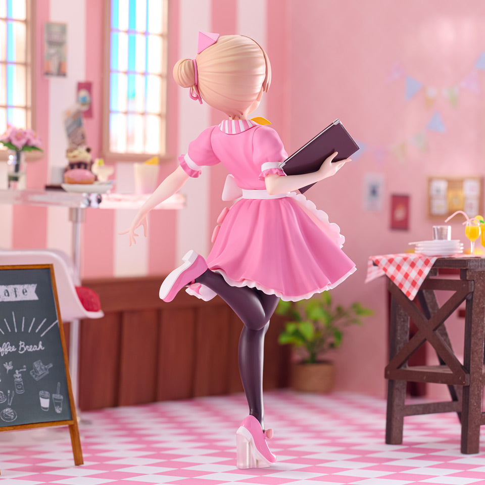 Is the Order a Rabbit ? Trio-Try-iT Figure - Cocoa Hoto American Diner Ver.