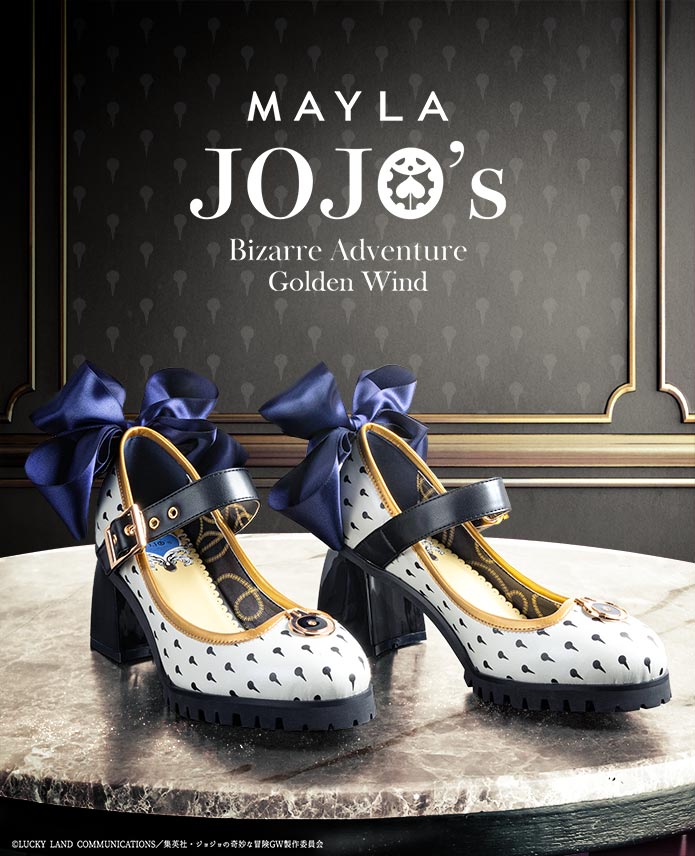 JoJo's Bizarre Adventure Golden Wind x Mayla Footwear Collection