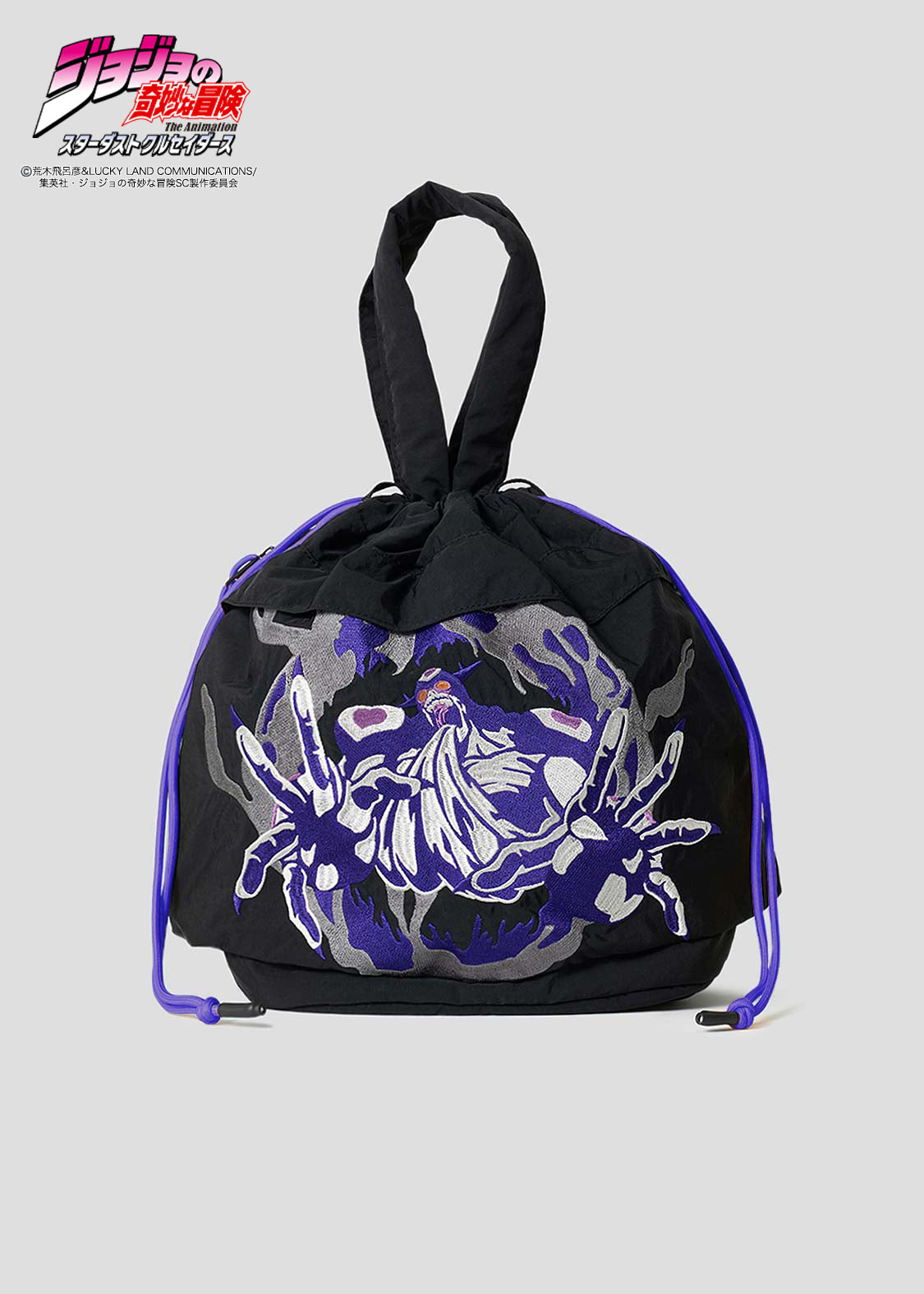 JoJo's Bizarre Adventure x Graniph Fashion Collection - Cool Ice String Bag