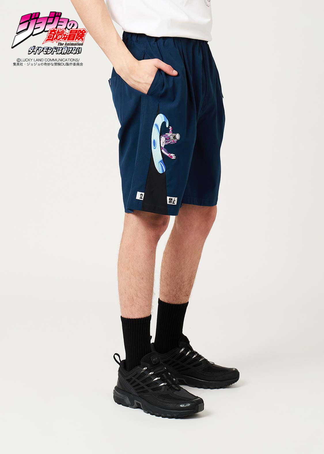 JoJo's Bizarre Adventure x Graniph Fashion Collection - Okuyasu Nijimura Shorts
