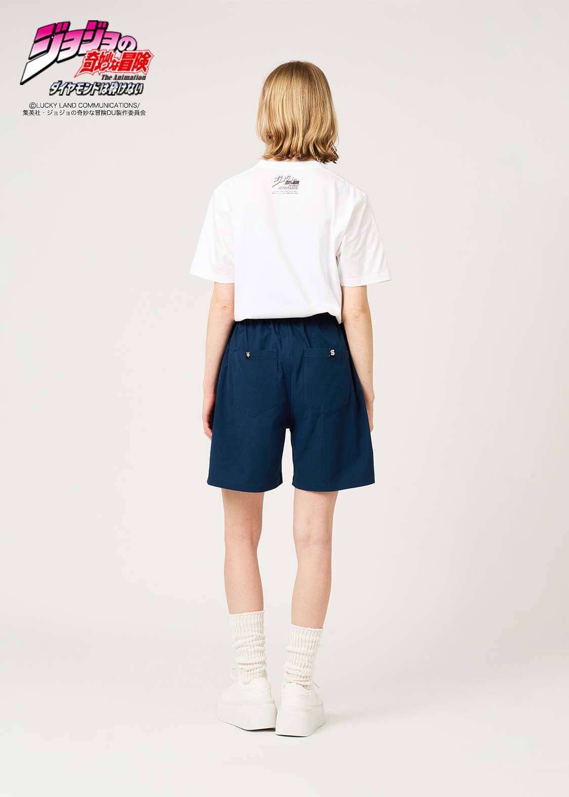JoJo's Bizarre Adventure x Graniph Fashion Collection - Okuyasu Nijimura Shorts