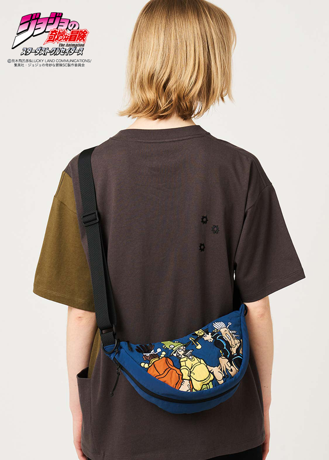 JoJo's Bizarre Adventure x Graniph Fashion Collection - Zenyatta Mondatta Brothers Mini Shoulder Bag