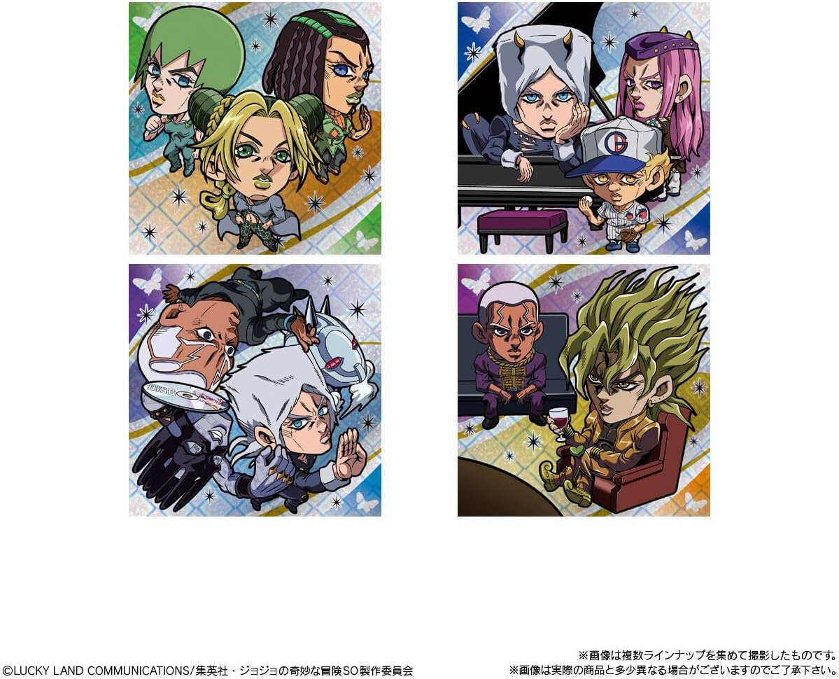 Jojo's Bizarre Adventure - Niformation Sticker Wafers Stone Ocean
