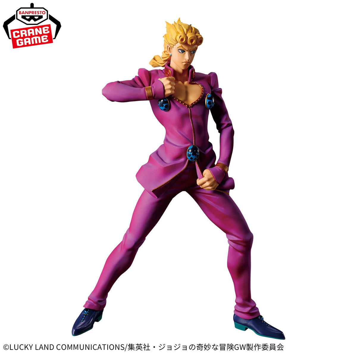 Jojo's Bizarre Adventure Golden Wind Mometria Figure - Giorno Giovanna