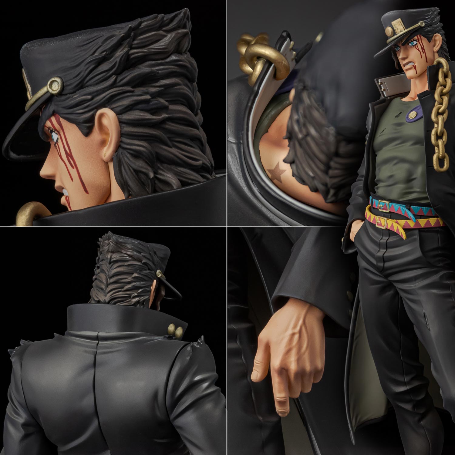Jojo's Bizarre Adventure Stardust Crusaders Figure Museum - Jotaro Kujo 1/8 Scale Figure (with Exclusive Bonus)