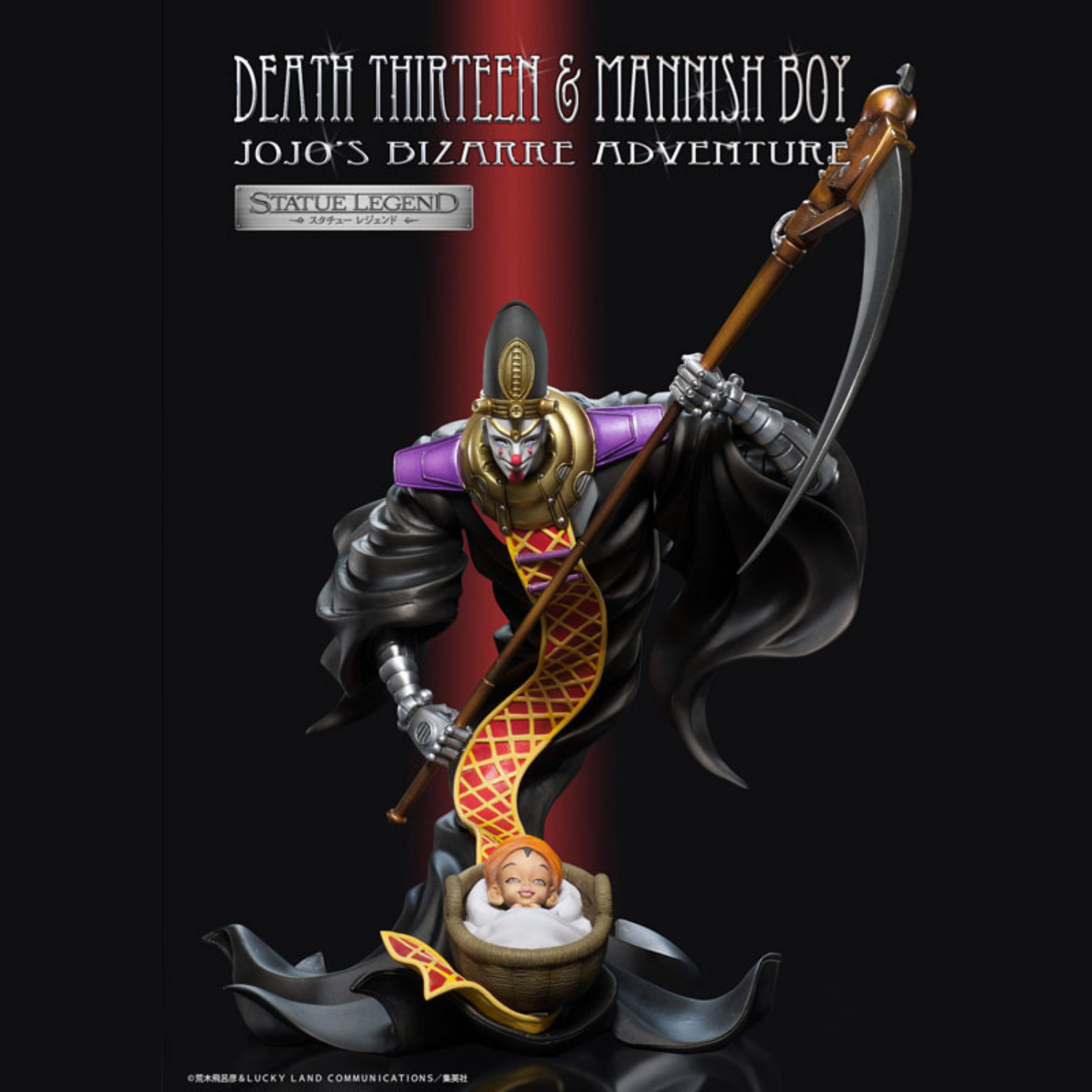 Jojo's Bizarre Adventure Statue Legend - Part 3 Death Thirteen & Mannish Boy