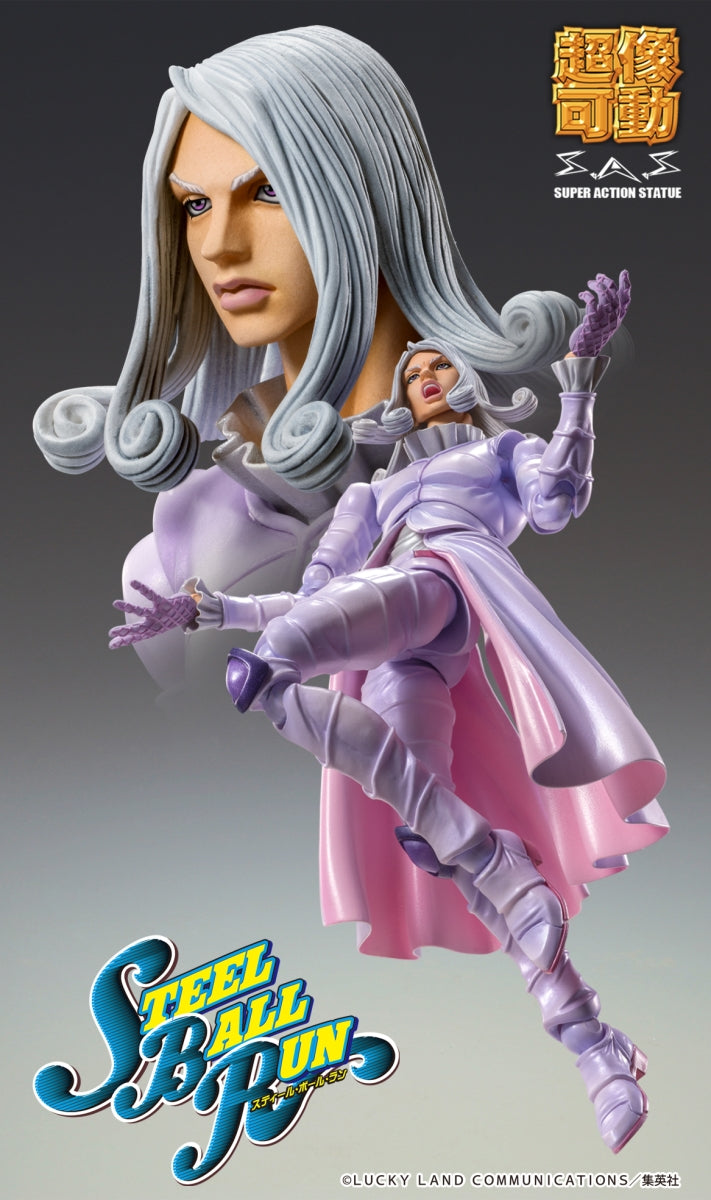 Jojo's Bizarre Adventure Super Action Statue - Funny Valentine 2nd