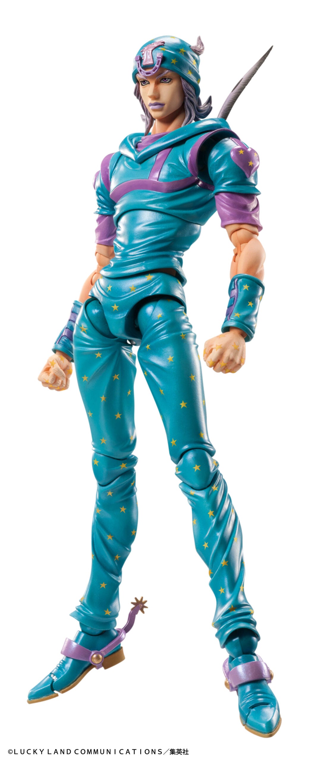 Jojo's Bizarre Adventure Super Action Statue - Johnny Joestar Second