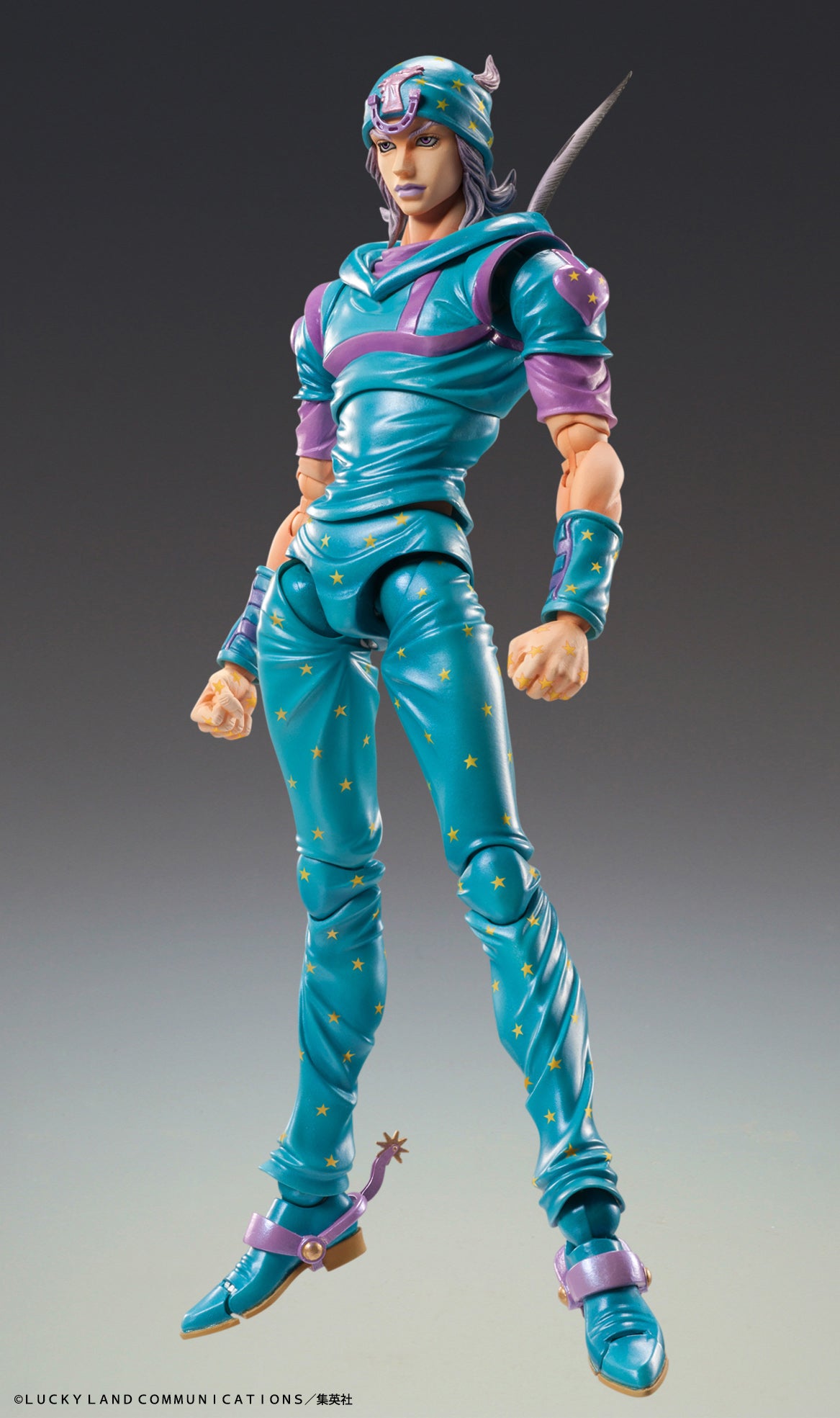 Jojo's Bizarre Adventure Super Action Statue - Johnny Joestar Second