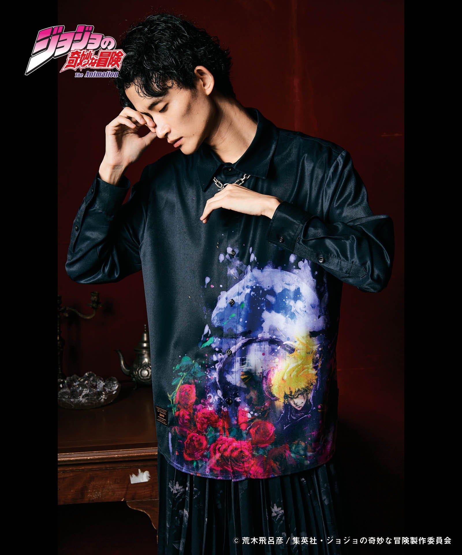 Jojo's Bizarre Adventure x Glamb Fashion Collection - Dio Brando Shirt (2 Types)
