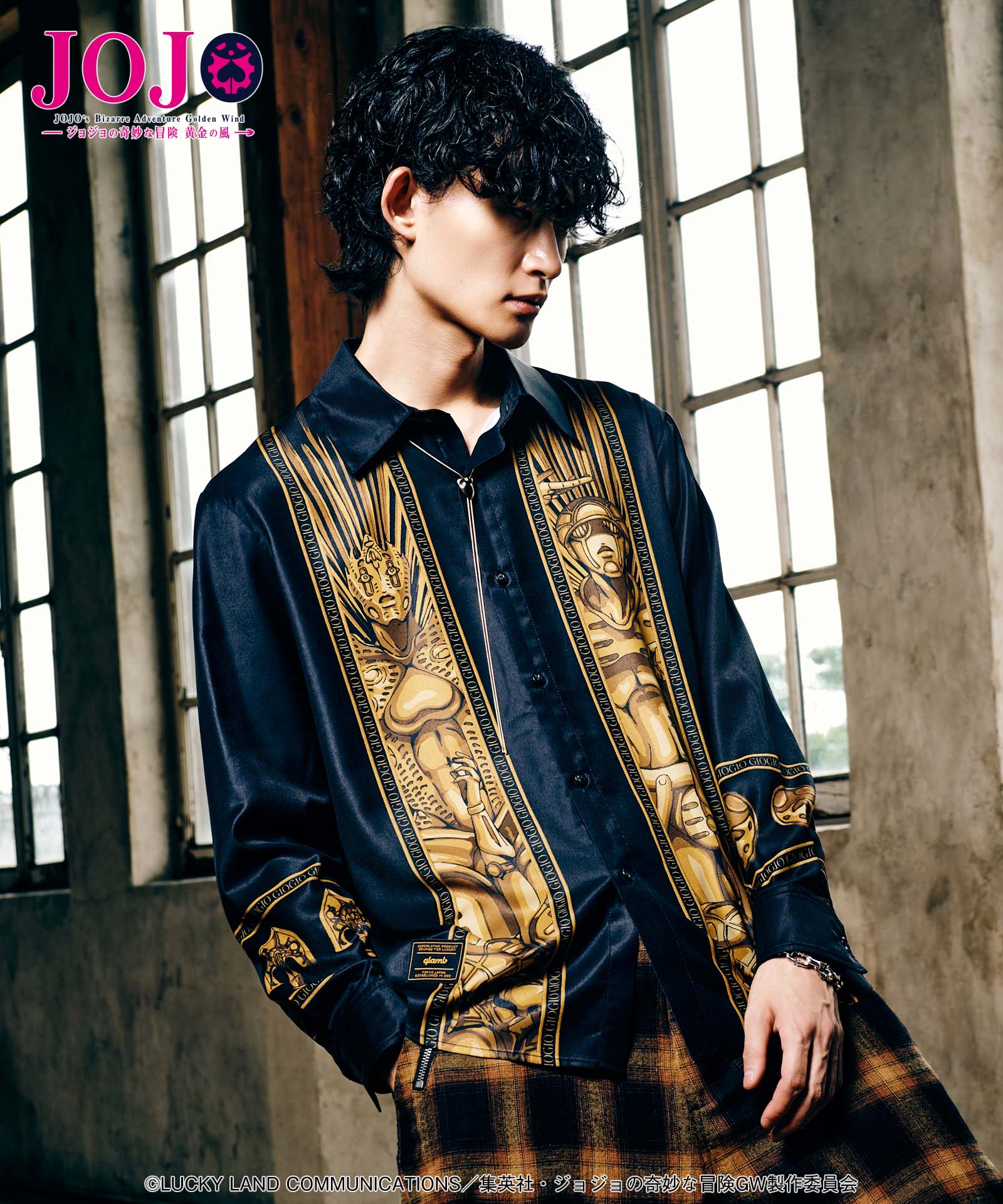 Jojo's Bizarre Adventure x Glamb Fashion Collection - G.R & G.E.R Shirt