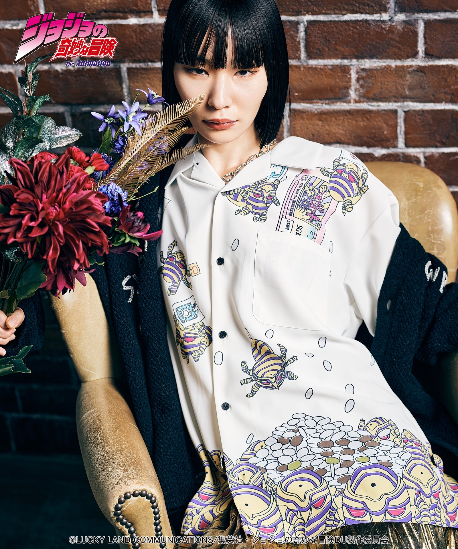 Jojo's Bizarre Adventure x Glamb Fashion Collection - Harvest Shirt