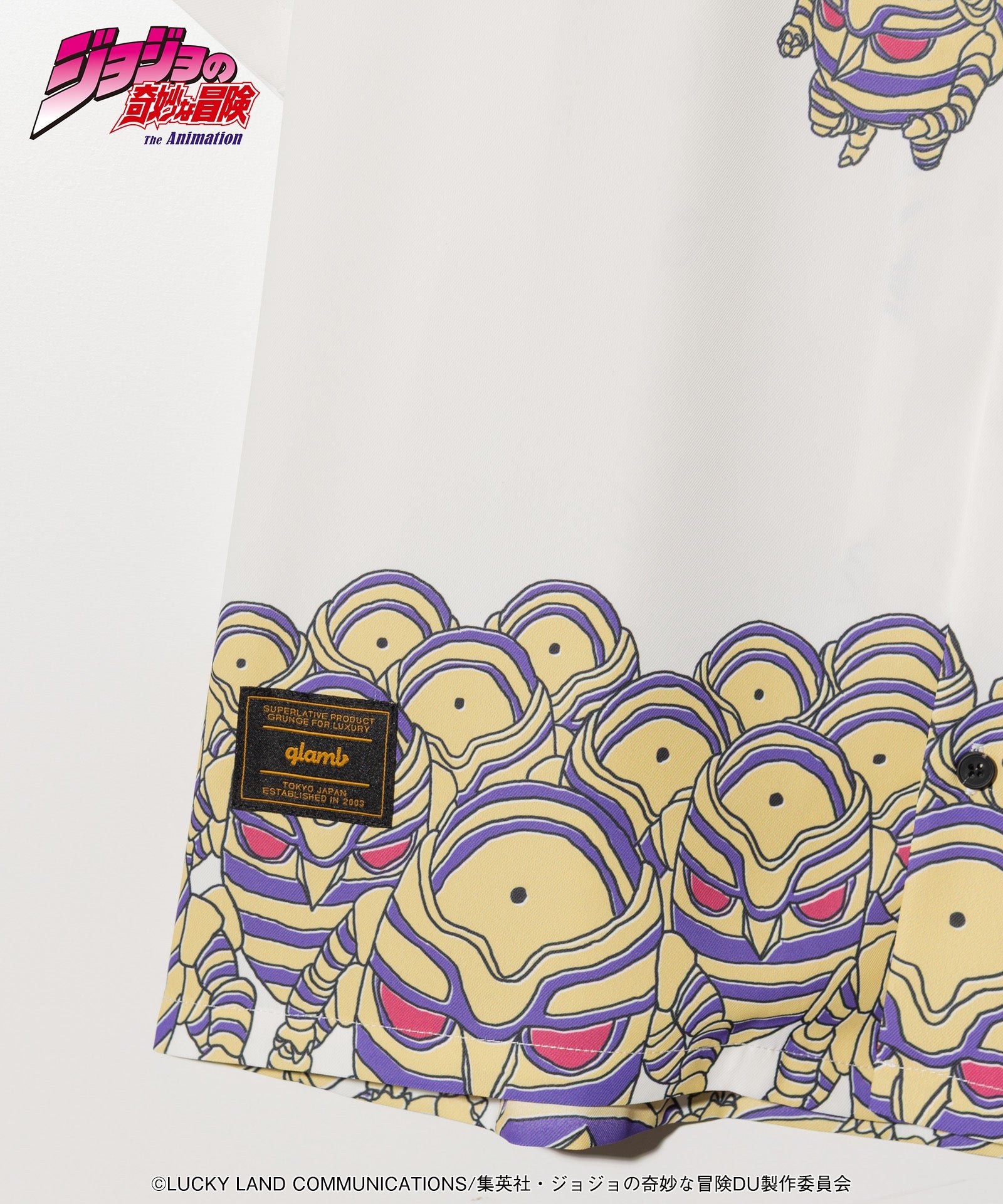 Jojo's Bizarre Adventure x Glamb Fashion Collection - Harvest Shirt