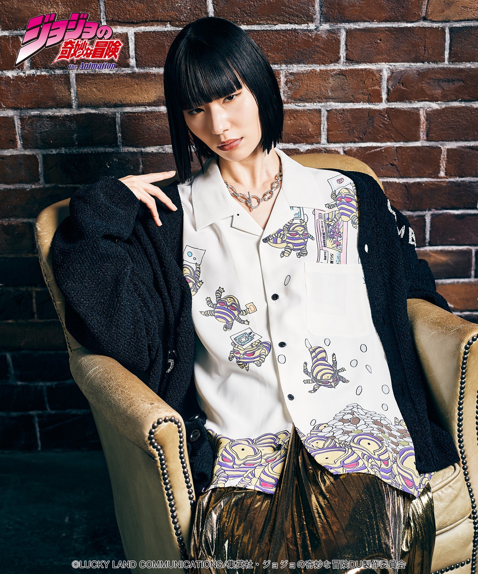 Jojo's Bizarre Adventure x Glamb Fashion Collection - Harvest Shirt