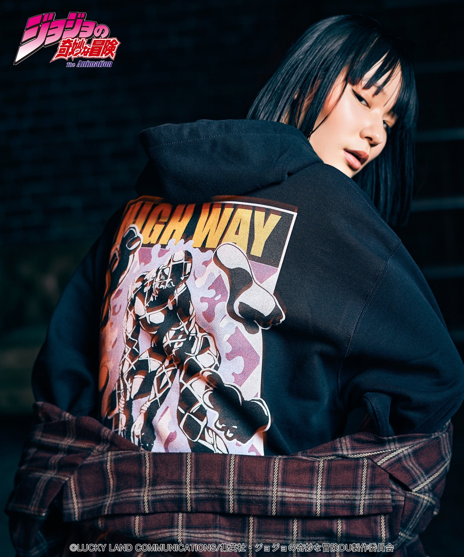 Jojo's Bizarre Adventure x Glamb Fashion Collection - Highway Star Hoodie