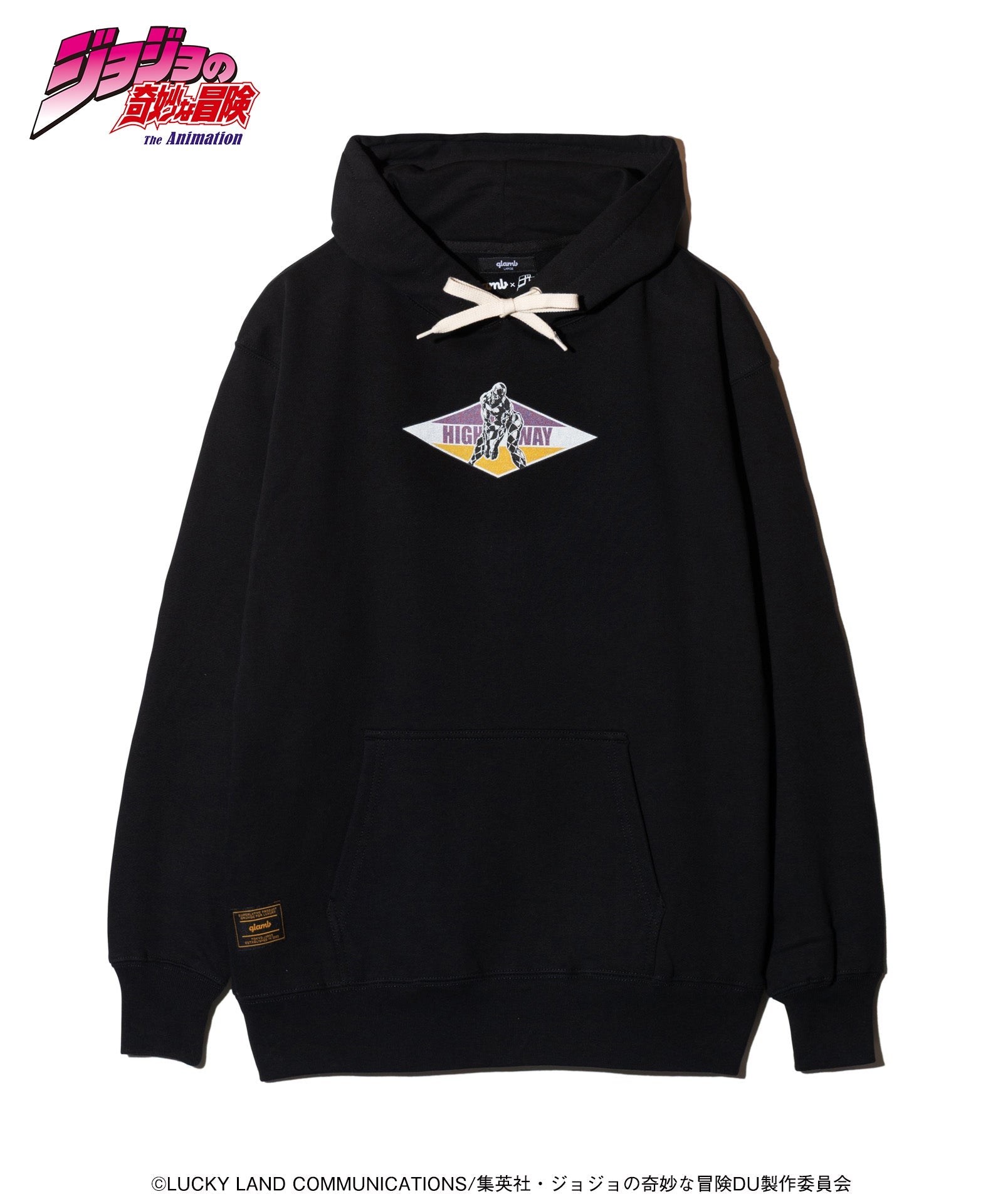 Jojo's Bizarre Adventure x Glamb Fashion Collection - Highway Star Hoodie