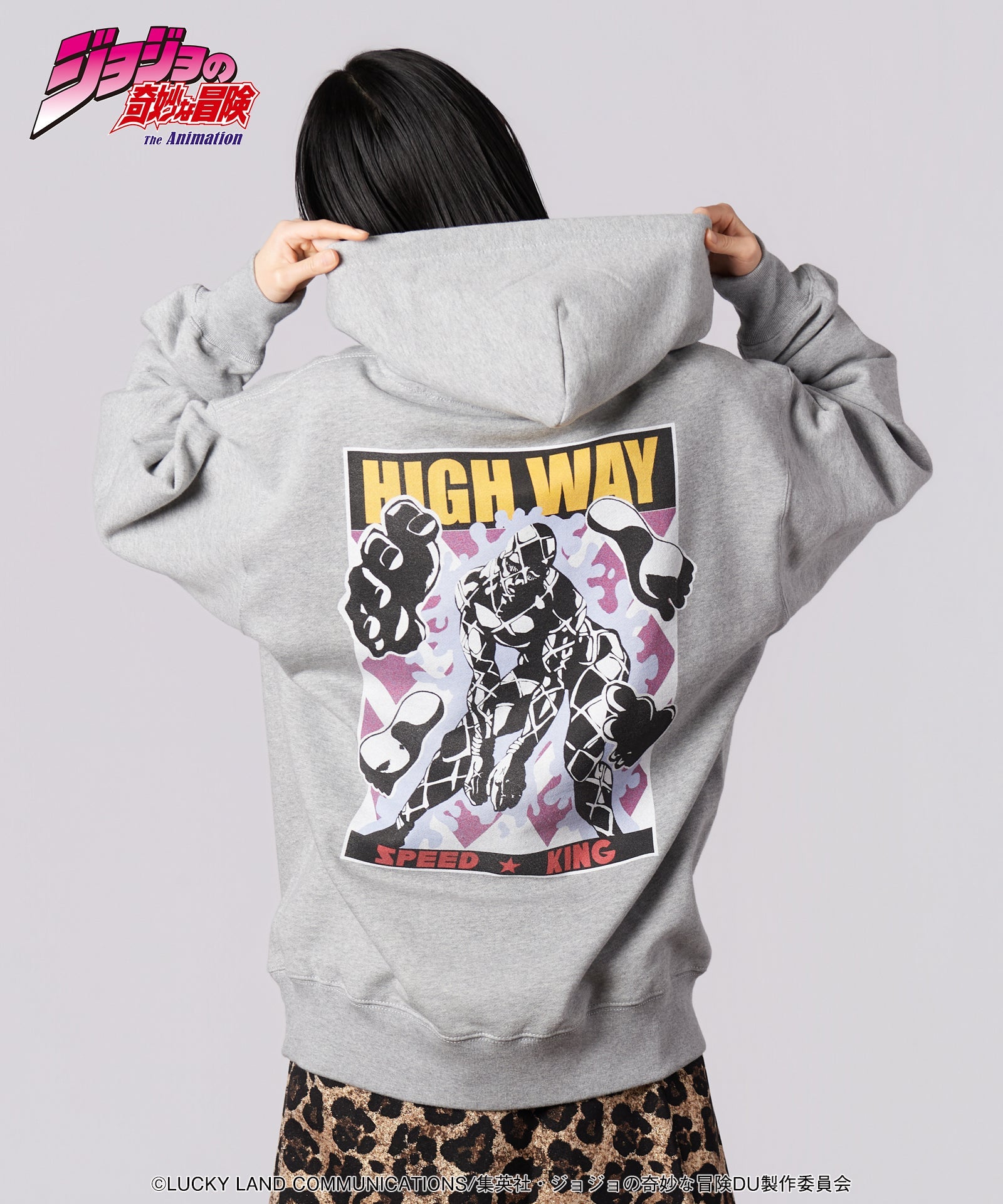 Jojo's Bizarre Adventure x Glamb Fashion Collection - Highway Star Hoodie