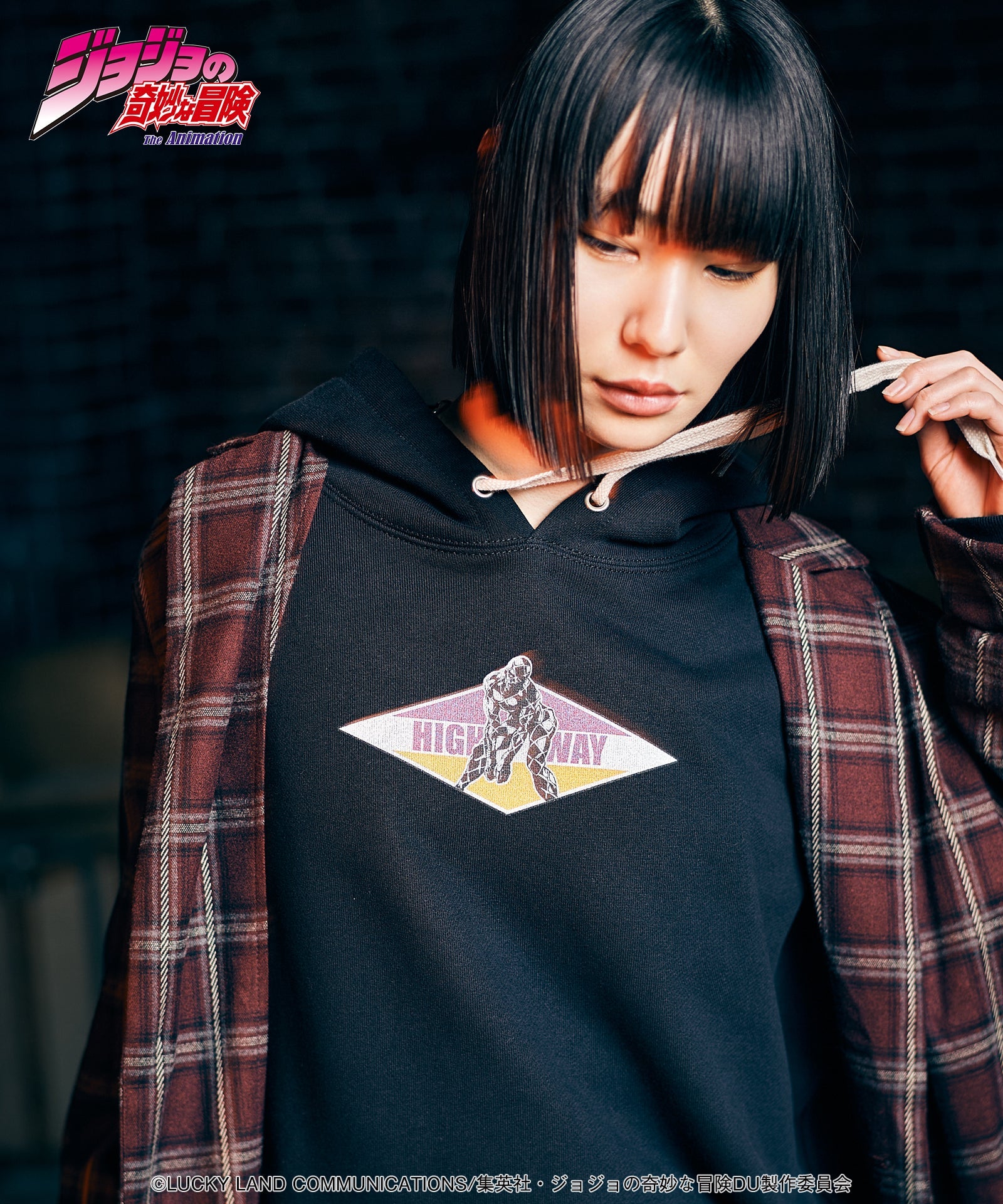 Jojo's Bizarre Adventure x Glamb Fashion Collection - Highway Star Hoodie