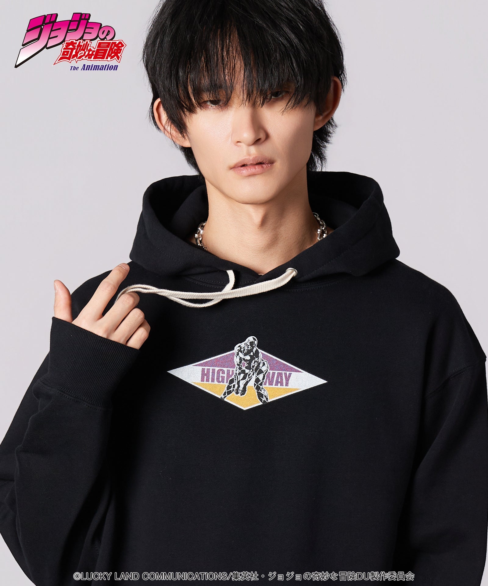 Jojo's Bizarre Adventure x Glamb Fashion Collection - Highway Star Hoodie