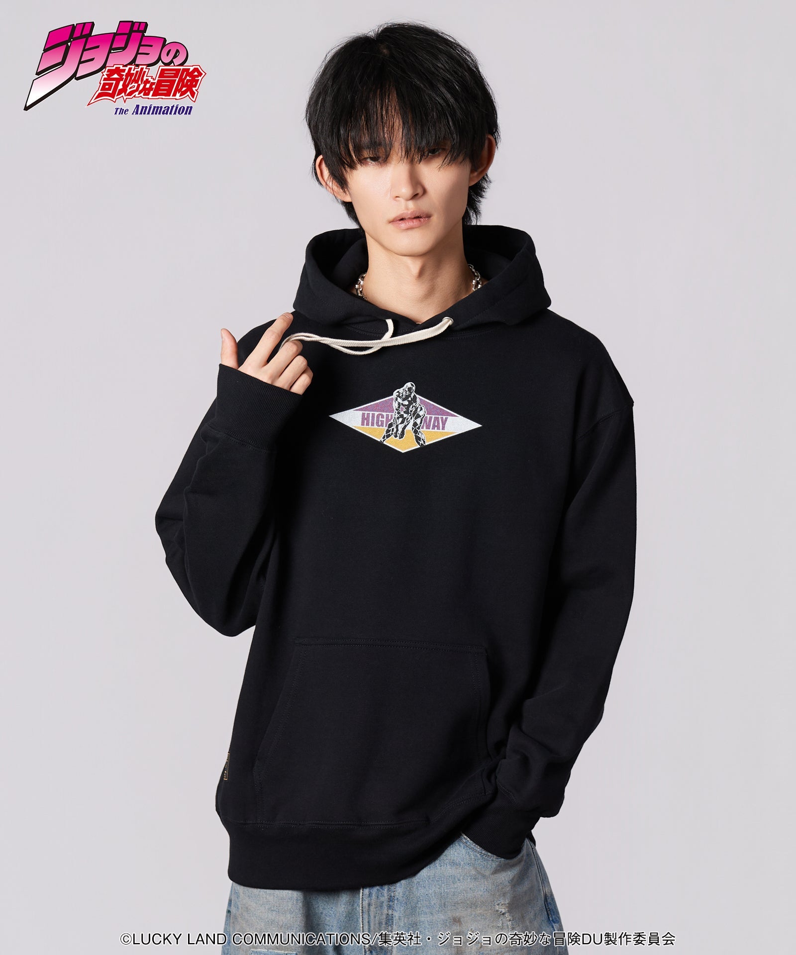 Jojo's Bizarre Adventure x Glamb Fashion Collection - Highway Star Hoodie