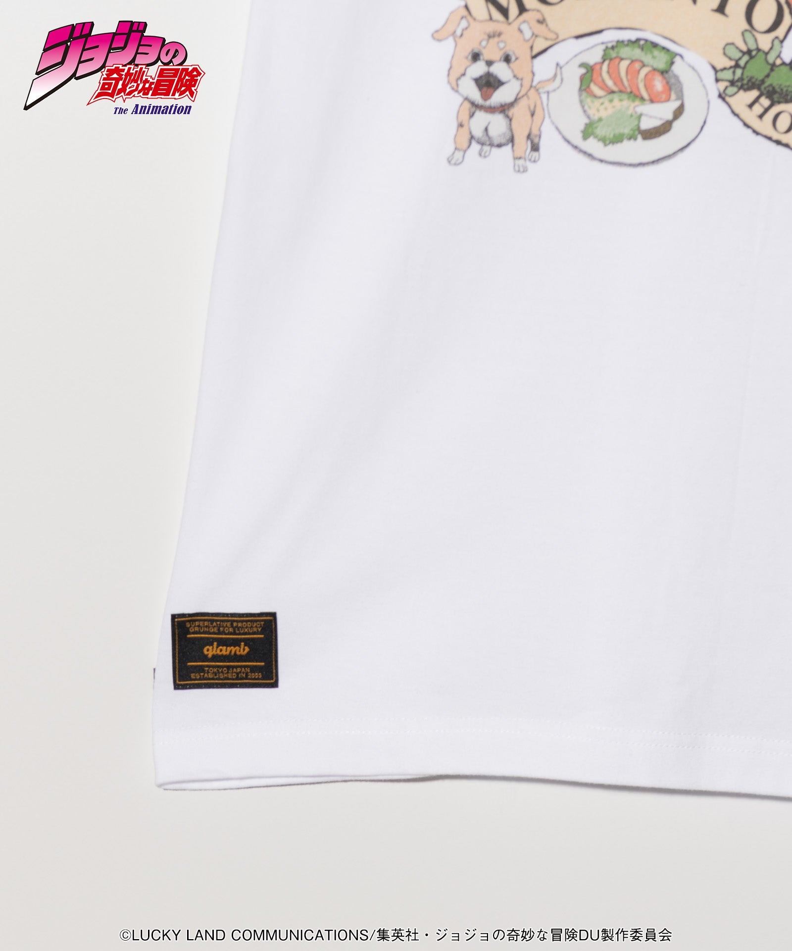 Jojo's Bizarre Adventure x Glamb Fashion Collection - Tonio's Stand T-Shirt