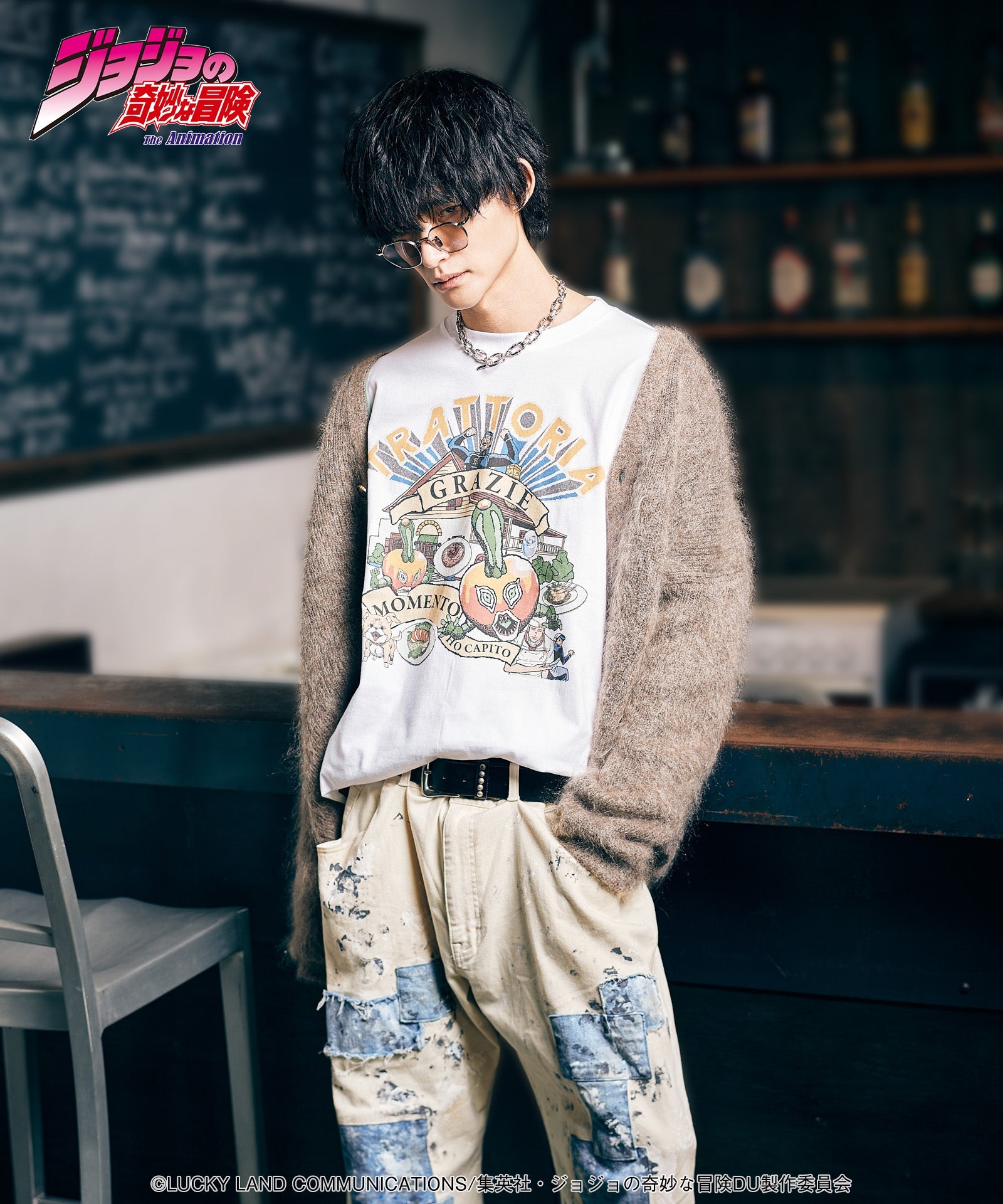 Jojo's Bizarre Adventure x Glamb Fashion Collection - Tonio's Stand T-Shirt