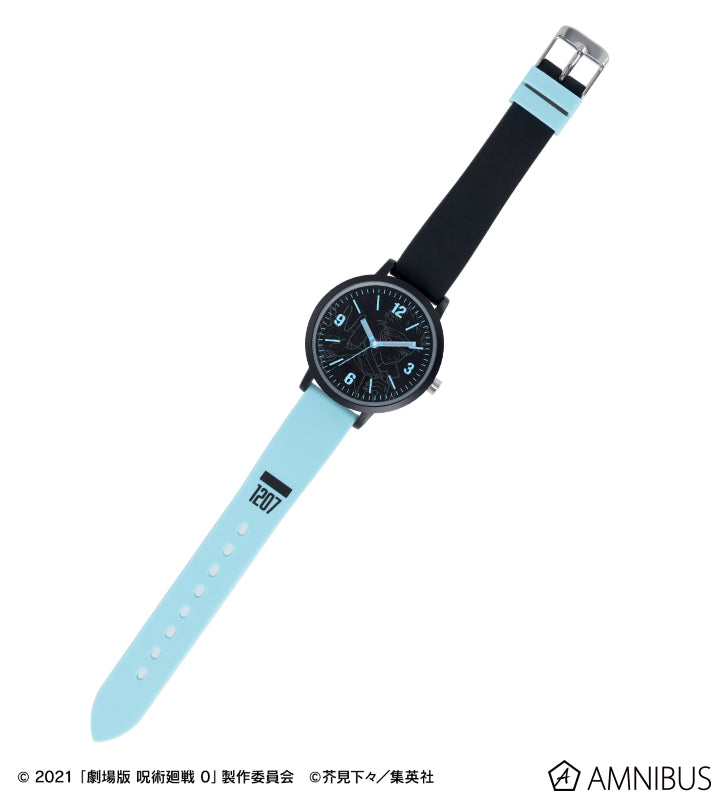 Jujutsu Kaisen 0 The Movie Amnibus Watches - Gojo Satoru Silicone Band Watch