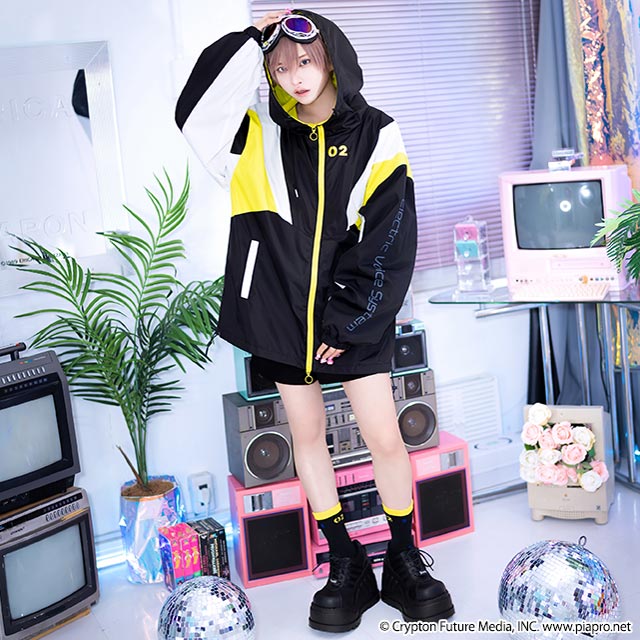 Kagamine Rin & Len x Listen Flavor - Mountain Parka Black